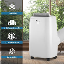 Load image into Gallery viewer, 1 2000 BTU Portable Air Conditioner Multifunctional Air Cooler with Remote-White
