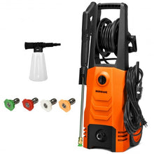 Load image into Gallery viewer, 3500PSI Electric Pressure Washer with Wheels-Orange
