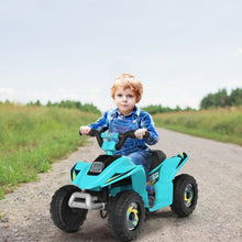 Load image into Gallery viewer, 6V Kids Electric ATV 4 Wheels Ride-On Toy -Blue
