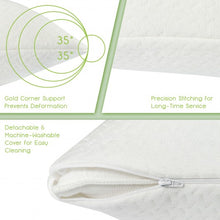 Load image into Gallery viewer, 28&quot; x18&quot; Shredded Memory Foam Bed Pillows with Bamboo Cooling Cover
