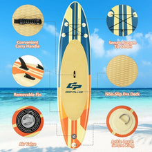 Load image into Gallery viewer, Inflatable Stand Up Paddle Board Surfboard with Bag Aluminum Paddle and Hand Pump-L
