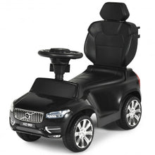 Load image into Gallery viewer, 3 in 1 Kids Ride On Push Car Stroller-Black
