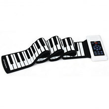 Load image into Gallery viewer, 88 Key Electronic Roll Up Piano Silicone Keyboard-White
