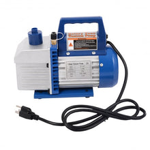 Load image into Gallery viewer, Single Stage 1/3HP 4CFM Rotary Vane Deep Vacuum Pump HVAC AC Air Tool R134 R410a
