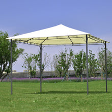 Load image into Gallery viewer, 10&#39; x 10&#39; Garden Square Gazebo Canopy Tent Shelter Awning-Beige
