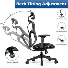 Load image into Gallery viewer, Ergonomic High Back Mesh Adjustable Swivel Office Chair-Black
