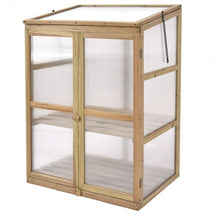 Load image into Gallery viewer, Garden Portable Wooden Raised Plants Greenhouse
