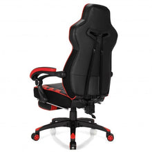 Load image into Gallery viewer, Adjustable Gaming Chair with Footrest for Home Office-Red
