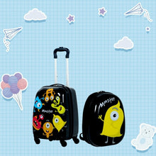 Load image into Gallery viewer, 2 pcs Kids Luggage Set 12&quot; Backpack &amp; 16&quot; Rolling Suitcase
