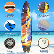 Load image into Gallery viewer, Inflatable Stand Up Paddle Board with Backpack Aluminum Paddle Pump-M
