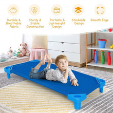 Load image into Gallery viewer, 52&quot; x 23&quot; Pack of 6 Kids Stackable Daycare Rest Mat
