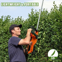 Load image into Gallery viewer, 20v Cordless Hedge Trimmer 24-Inch Dual Action Blade with Battery and Charger
