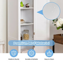 Load image into Gallery viewer, Freestanding Bathroom Storage Cabinet for Kitchen and Living Room-White
