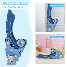 Load image into Gallery viewer, 4 in 1 Foldable Baby Slide Toddler Climber Slide PlaySet with Ball-Blue
