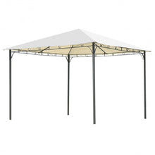 Load image into Gallery viewer, 10&#39; x 10&#39; Garden Square Gazebo Canopy Tent Shelter Awning-Beige
