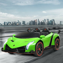 Load image into Gallery viewer, 12V 2-Seater Licensed Lamborghini Kids Ride On Car with RC and Swing Function
