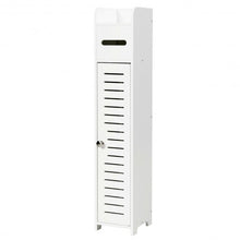 Load image into Gallery viewer, Small Bathroom Storage Corner Floor Cabinet-White
