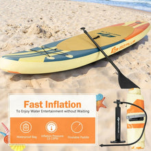 Load image into Gallery viewer, Inflatable Stand Up Paddle Board Surfboard with Bag Aluminum Paddle and Hand Pump-L
