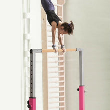 Load image into Gallery viewer, Kids Adjustable Width &amp; Height Gymnastics Parallel Bars
