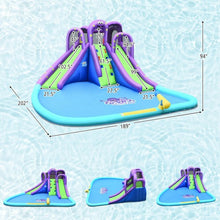 Load image into Gallery viewer, Inflatable Water Park Mighty Bounce House with Pool
