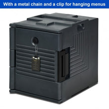 Load image into Gallery viewer, End Loading Insulated Food Pan Carrier Hot and Cold
