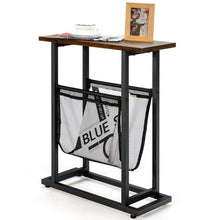 Load image into Gallery viewer, Industrial Rustic Mesh End Side Table
