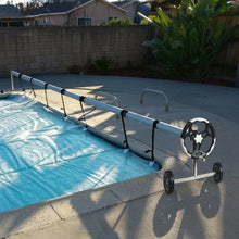 Load image into Gallery viewer, 21 Ft  Aluminum Pool Cover Reel Set
