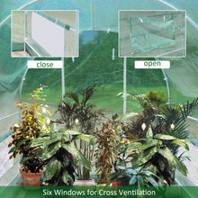 Load image into Gallery viewer, 10&#39; x 6.5&#39; x 20&#39; 8 Windows Backyard Walk-in Greenhouse
