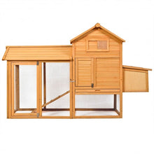 Load image into Gallery viewer, 80&quot;L x 27.6&quot;W x 52.4&quot;H Deluxe Wooden Chicken Coop Hen House Poultry Cage Hutch
