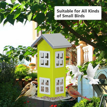 Load image into Gallery viewer, Outdoor Garden Yard  Wild Bird Feeder Weatherproof House-Green
