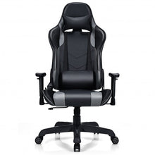 Load image into Gallery viewer, Massage Gaming Recliner  with Lumbar Support-Black
