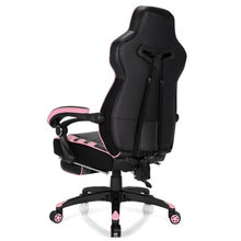 Load image into Gallery viewer, Adjustable Gaming Chair with Footrest for Home Office-Pink
