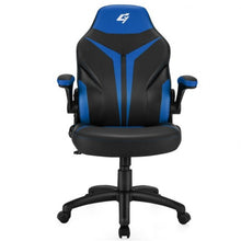 Load image into Gallery viewer, Height Adjustable Swivel High Back Gaming Chair Computer Office Chair-Blue
