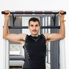 Load image into Gallery viewer, Pull Up Bar Doorway Trainer Chin Up Bar with Dip Bar
