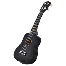 Load image into Gallery viewer, 21&quot; 4-String Acoustic Ukulele Musical Instrument-Black
