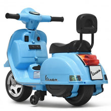 Load image into Gallery viewer, 6V Kids Ride On Vespa Scooter Motorcycle for Toddler-Dark Blue
