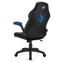 Load image into Gallery viewer, Height Adjustable Swivel High Back Gaming Chair Computer Office Chair-Blue
