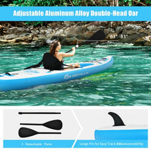 Load image into Gallery viewer, 10.8&#39;  Inflatable Kayak Set K1 1-Person Sit-On-Top Kayak with Oars-Blue
