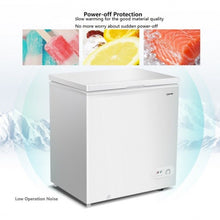 Load image into Gallery viewer, 5.2 CU. FT Single Door Household Compact Chest Freezer
