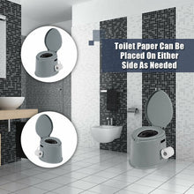 Load image into Gallery viewer, Portable Travel Toilet with Paper Holder for Indoor Outdoor
