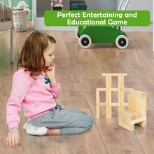 Load image into Gallery viewer, 54 Pcs Giant Wooden Tumbling Timber Toy with Carrying Bag
