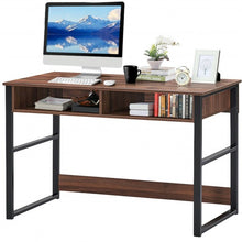 Load image into Gallery viewer, 2 Drawers Vintage Computer Desk for Home and Office
