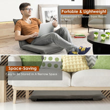 Load image into Gallery viewer, Adjustable 6 position Folding Lazy Man Sofa Chair Floor Chair-Gray
