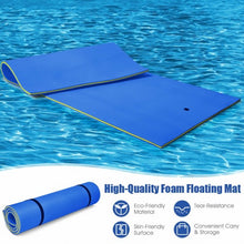 Load image into Gallery viewer, 12’ x 6’ 3 Layer Floating Water Pad-Blue
