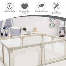 Load image into Gallery viewer, Baby Playpen Extra Large Kids Activity Center Safety Play-White
