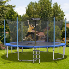 Load image into Gallery viewer, 15 FT Trampoline Combo Bounce Jump Safety Enclosure Net
