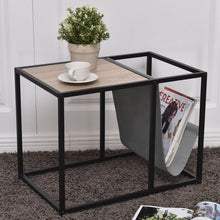 Load image into Gallery viewer, End Table Side Accent Metal Magazine Organizer
