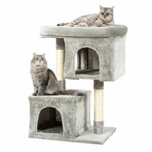 Load image into Gallery viewer, Luxury Cat Tree for Large Cats-Light Gray
