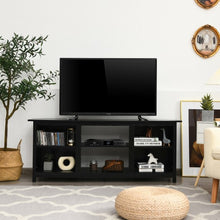 Load image into Gallery viewer, 2-Tier Entertainment Media Console Center-Black
