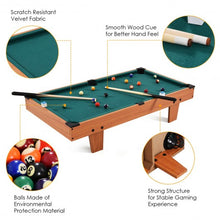 Load image into Gallery viewer, 36&quot; Indoor Mini Table Top Pool Table
